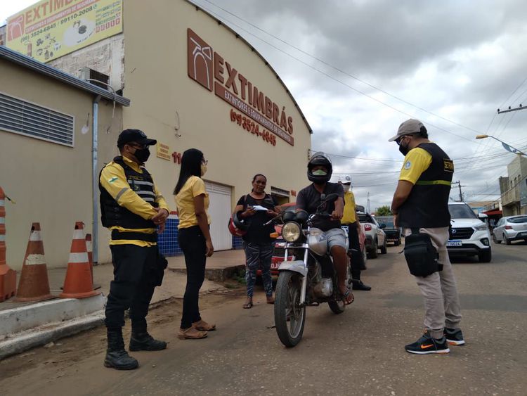 Semana do Motociclista é encerrada com blitz educativa na Vila Nova