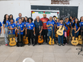 No Conservatório, os alunos desenvolvem habilidades musicais e teatrais ao longo de todo o ano.