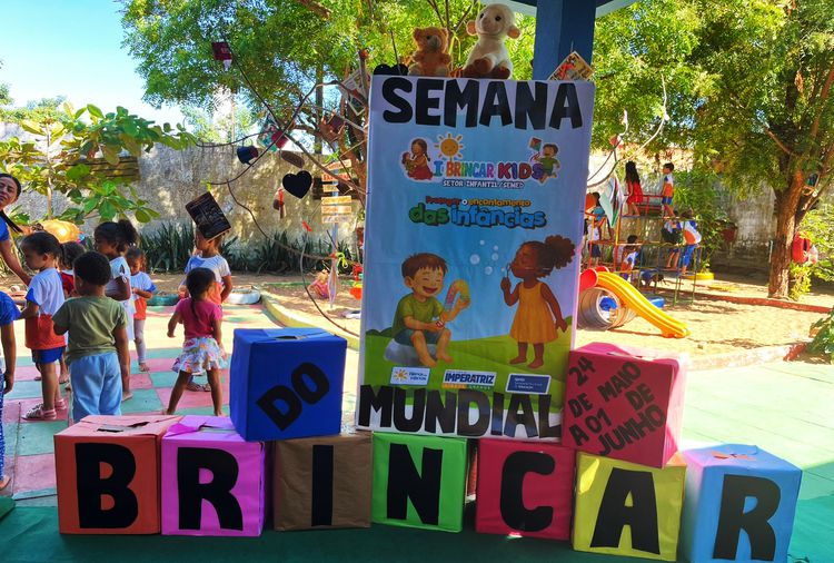 Alegria e aprendizado marcam Semana Mundial do Brincar nas escolas municipais de Imperatriz