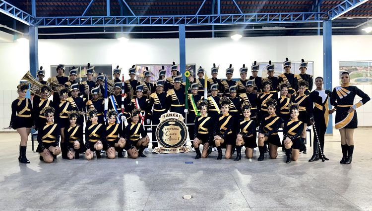 Fanfarra da Escola Municipal Castro Alves I foi campeã no Campeonato América Virtual de Bandas