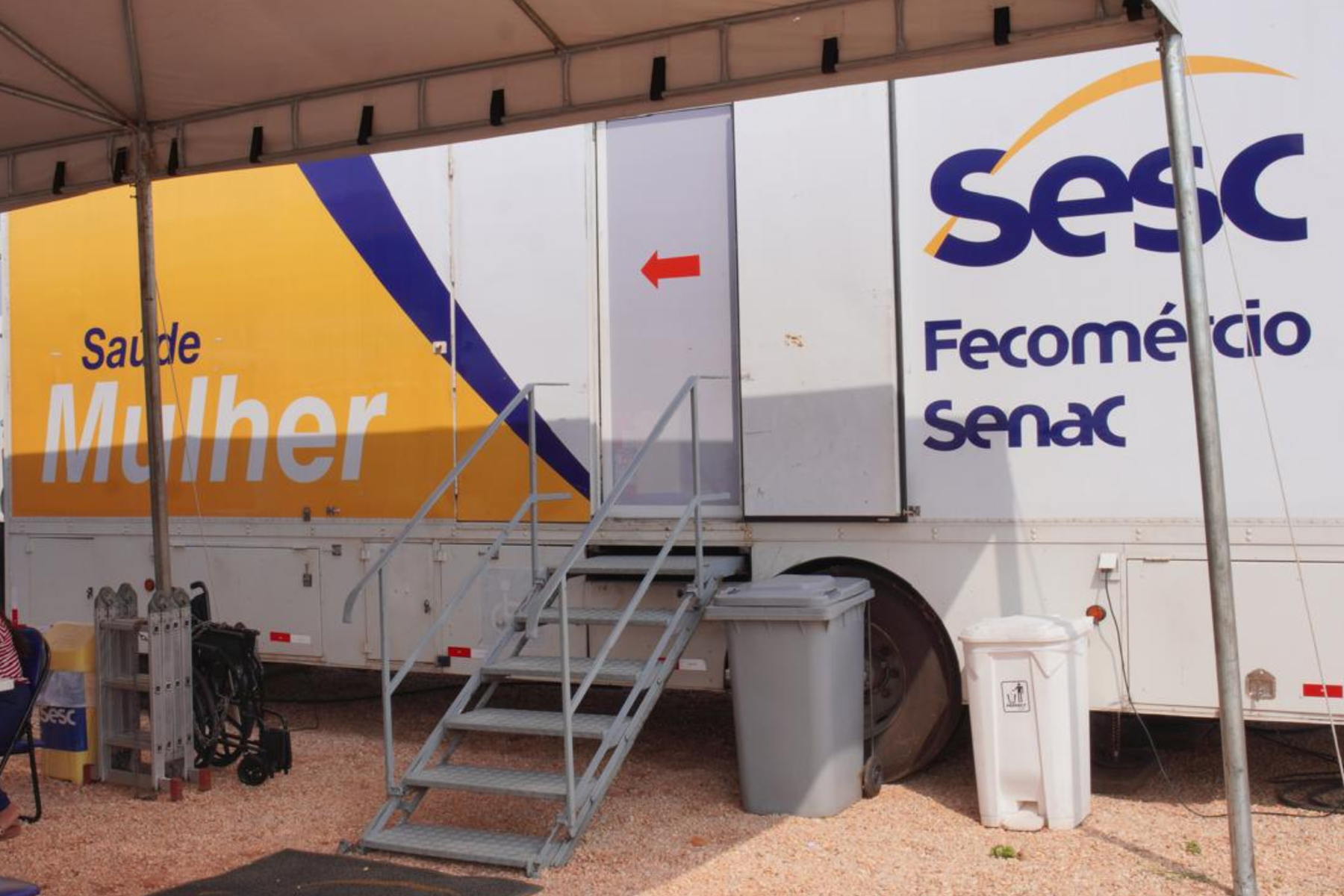 Em parceria com o município, Projeto Sesc Saúde Mulher leva atendimentos ao Residencial Canto da Serra