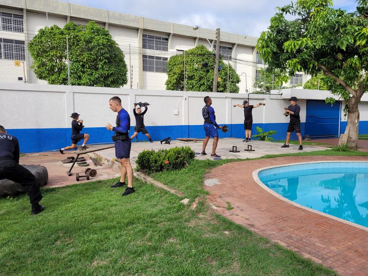 Guarda Municipal participa de atividade para reforçar preparo físico