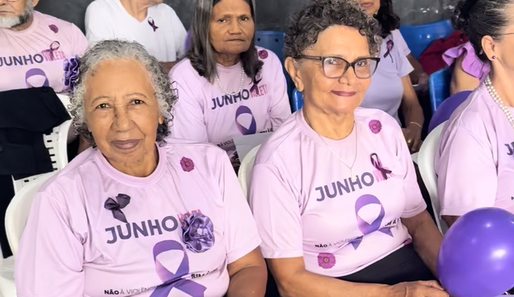 Junho Violeta: campanha alerta para o combate à violência contra a pessoa idosa