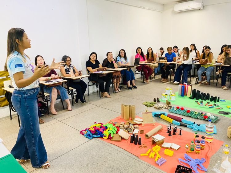 Protagonismo infantil é destaque em formação continuada que reúne profissionais da Educação Infantil de Imperatriz