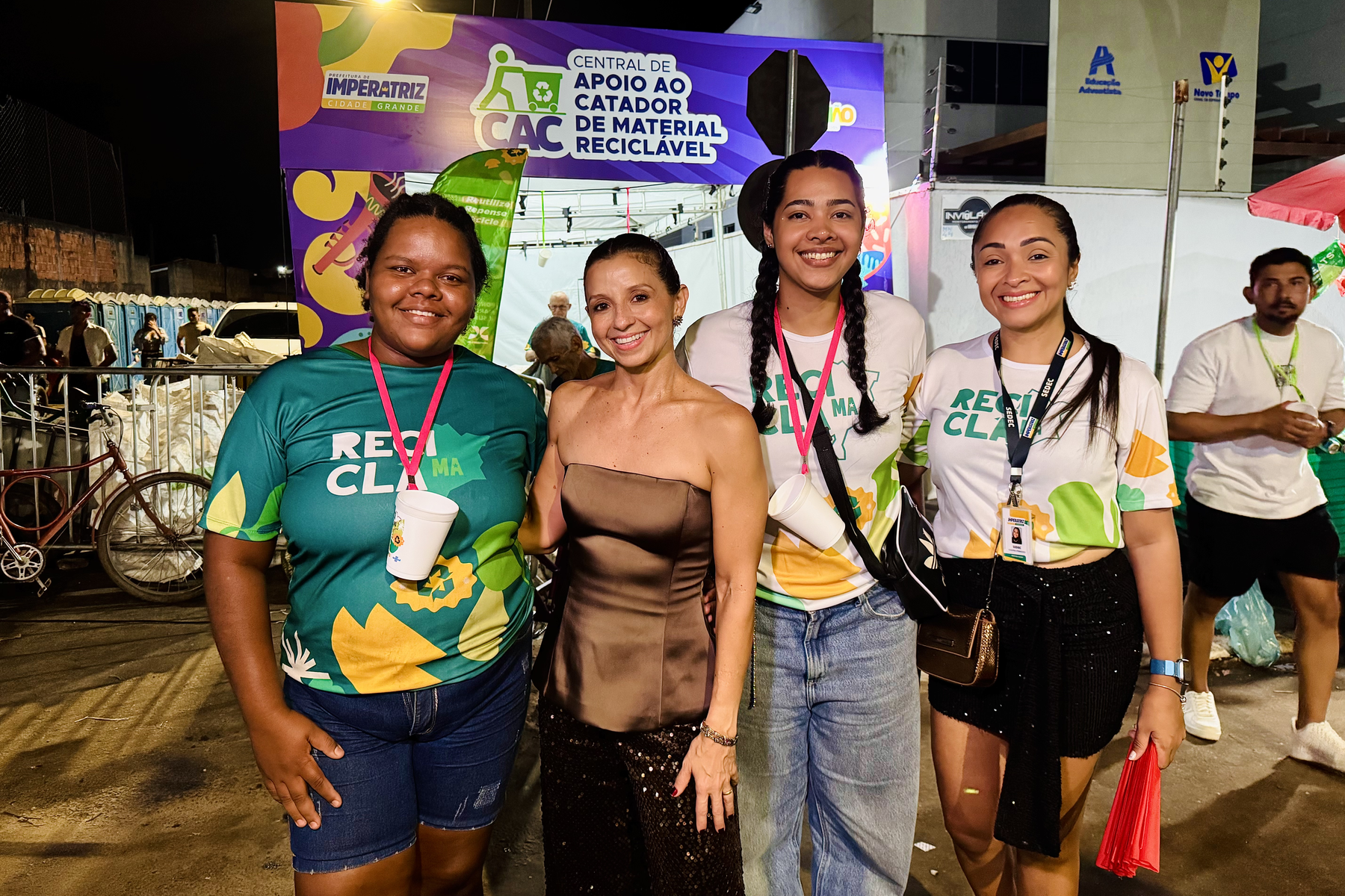 Central de Apoio ao Catador arrecada mais de 1,3 tonelada de recicláveis durante Carnaval e Lava-Pratos em Imperatriz