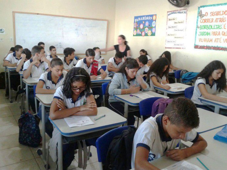 Escolas municipais participam de simulado da Prova Brasil