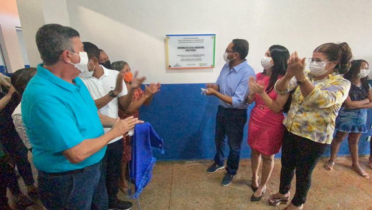 Escola reformada e climatizada foi entregue à comunidade de Coquelândia