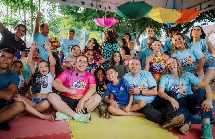 Espaço Kids faz a alegria da criançada no “Carnaval da Prefs 2025” em Imperatriz