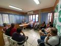 Secretária Rosa Arruda e técnicos da Semmarh em momento das tratativas com empreendedores da Pedro Neiva