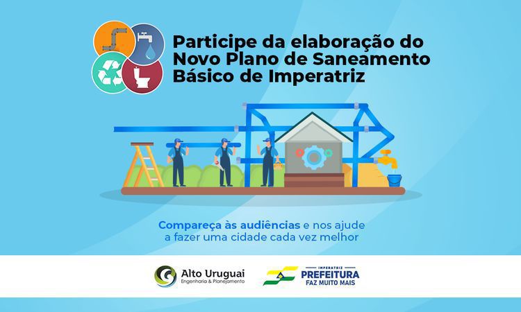 Elaboração do Plano de Saneamento Básico continua em Questionário Online