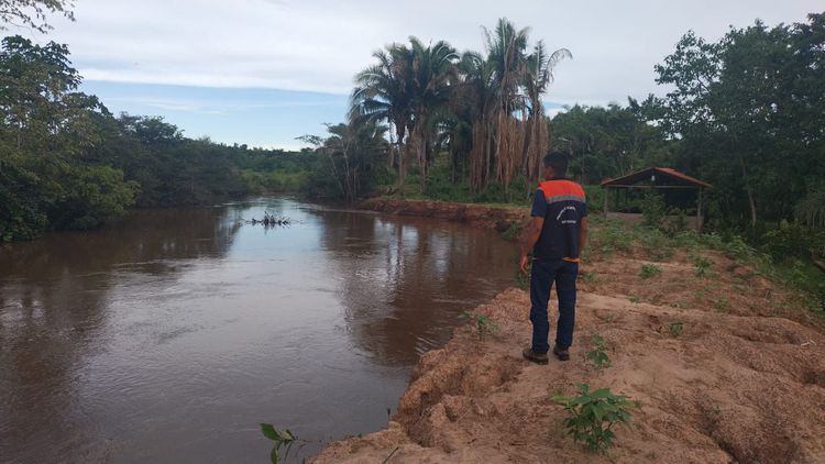Defesa Civil mantém vistorias em riachos e monitoramento de nível do Rio Tocantins