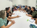 Reunião com técnicos do Ministério da Saúde para discussão do projeto de readequação da UPA São José