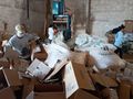 Os resíduos são destinados para a sede dos Catadores, contemplando cerca de 250 famílias