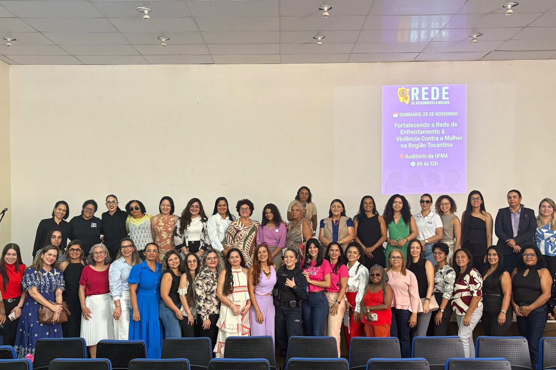 Rede de Enfrentamento realiza seminário em alusão ao Dia Internacional pelo Fim da Violência contra a Mulher