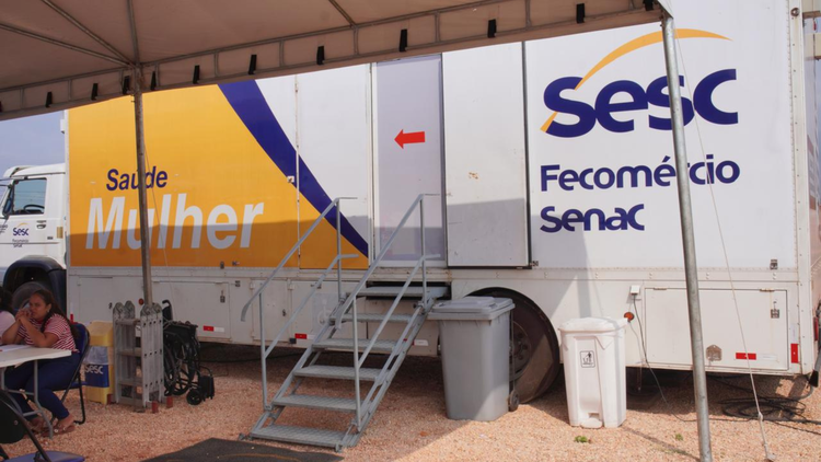 Em parceria com o município, Projeto Sesc Saúde Mulher leva atendimentos ao Residencial Canto da Serra