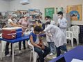 Em Imperatriz, as vacinas ofertadas durante a ação foram contra a influenza e Human Papillomavirus (HPV).