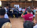 A reunião contou com a presença dos moradores e representantes do Poder Público e instituições sociais.