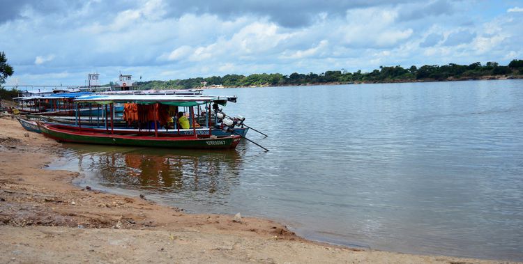 Boletim mostra queda no nível do rio Tocantins