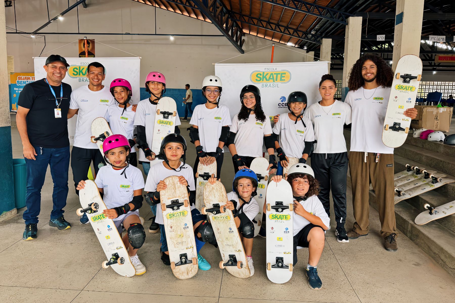 Imperatriz se destaca com maior polo do projeto Escola Skate Brasil