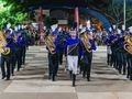 O XI Festival de Bandas e Fanfarras reuniu estudantes da rede municipal em apresentações marcadas por música, civismo e coreografias na Praça da Bíblia.