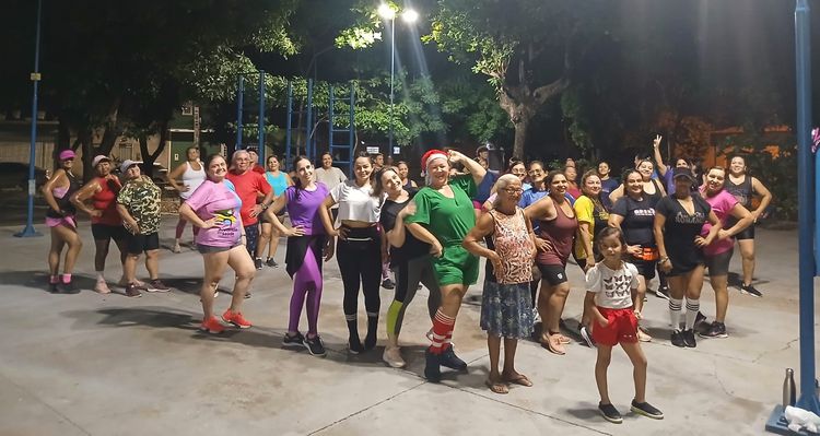 Academia da Saúde realiza última aula especial de Natal em Imperatriz