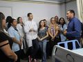 O prefeito Assi Ramos entrega unidade coronariana no "Socorrão"..