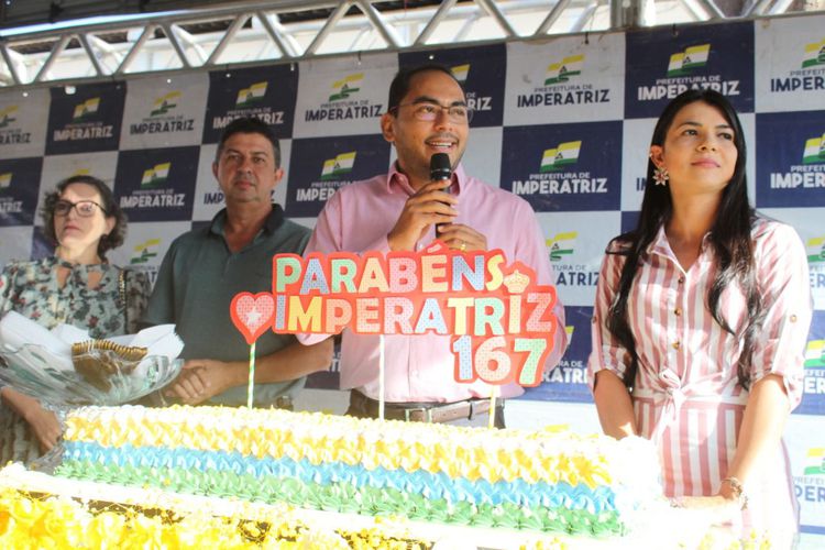Em comemoração ao aniversário de Imperatriz, Prefeitura distribui 167 kg de bolo