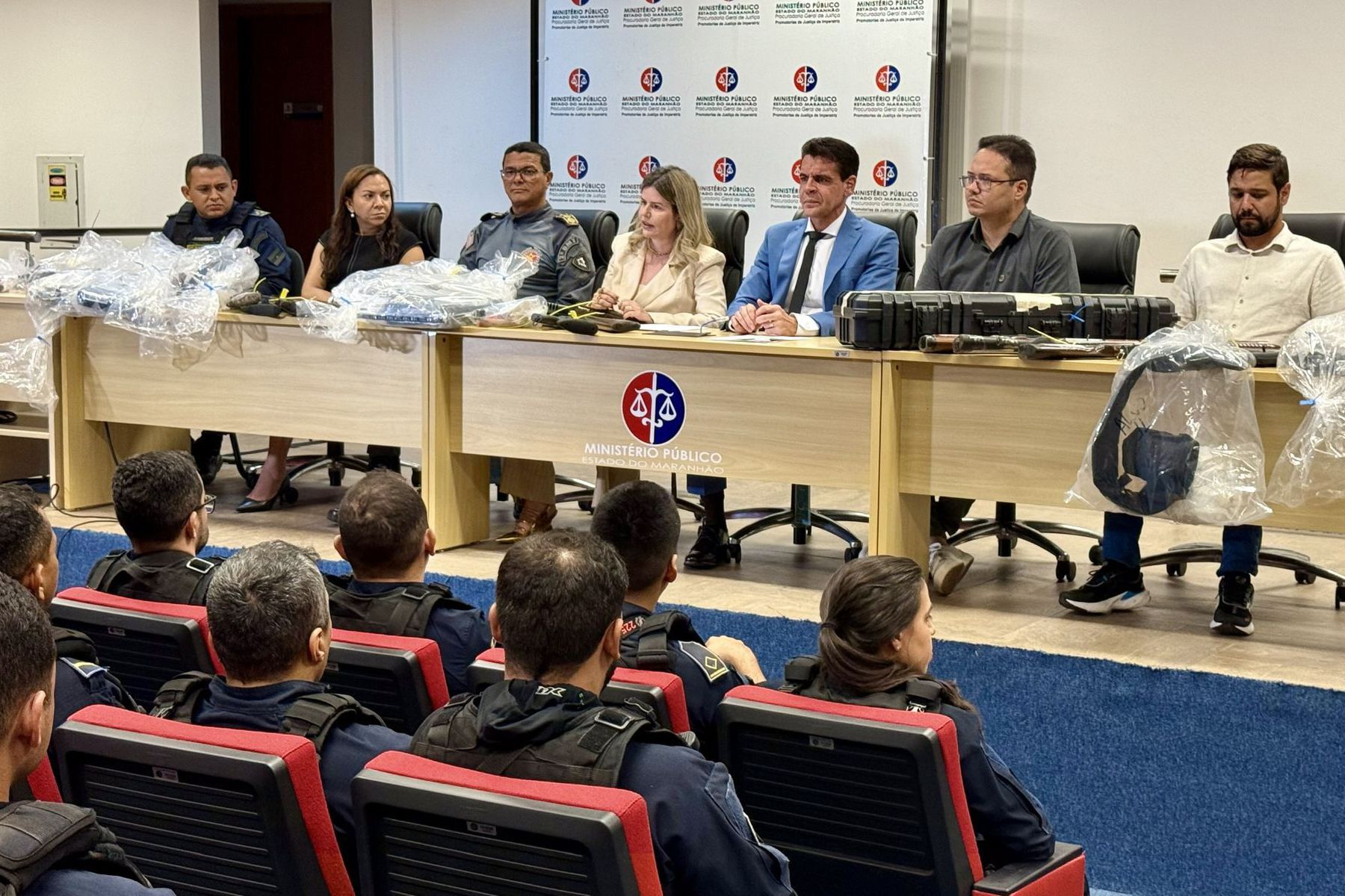Armas apreendidas pelo MPMA são destinadas à Guarda Municipal e à Polícia Militar em Imperatriz