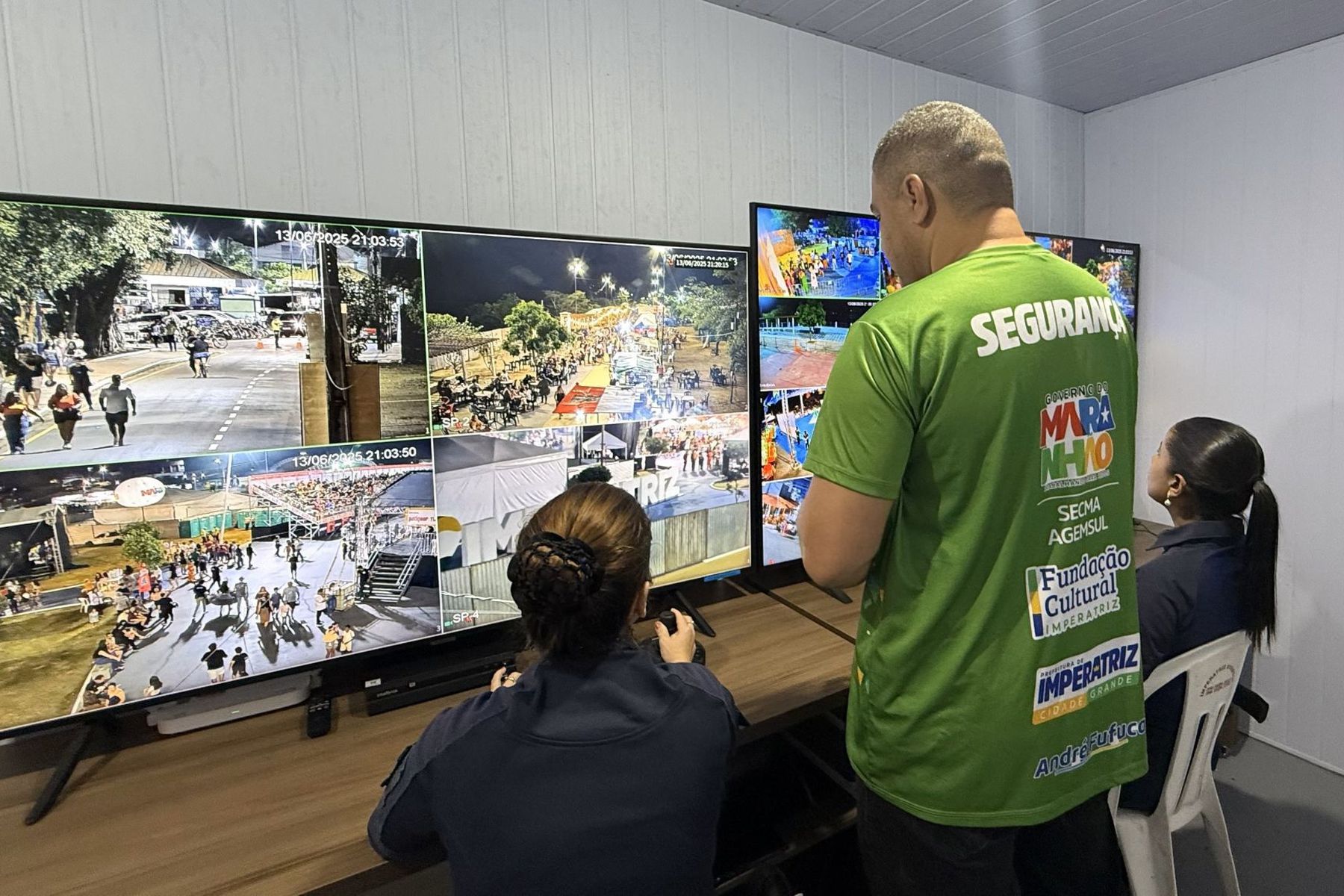 Festas Juninas em Imperatriz ganham segurança extra com sistema de videomonitoramento