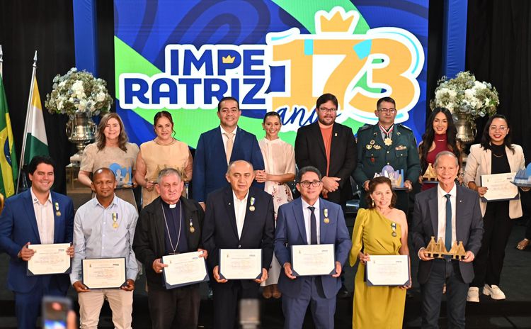 Imperatriz celebra 173 anos homenageando personalidades que transformam a cidade