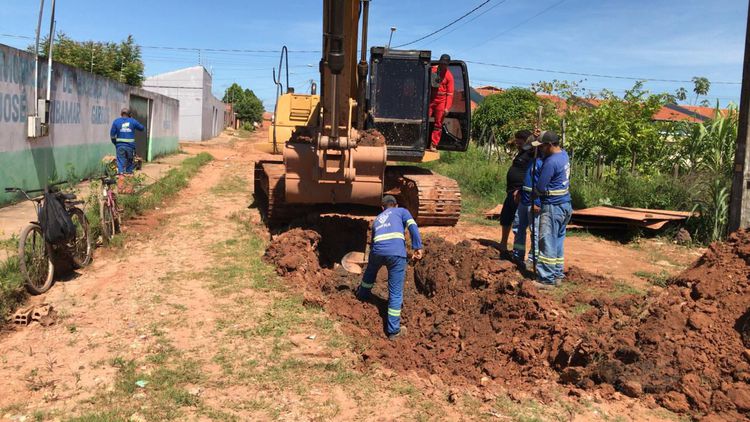 Obras de construção e manutenção de drenagens profunda avançam nos bairros de Imperatriz