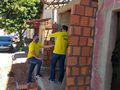 Reforma de casa avançava sobre calçada no Maranhão Novo