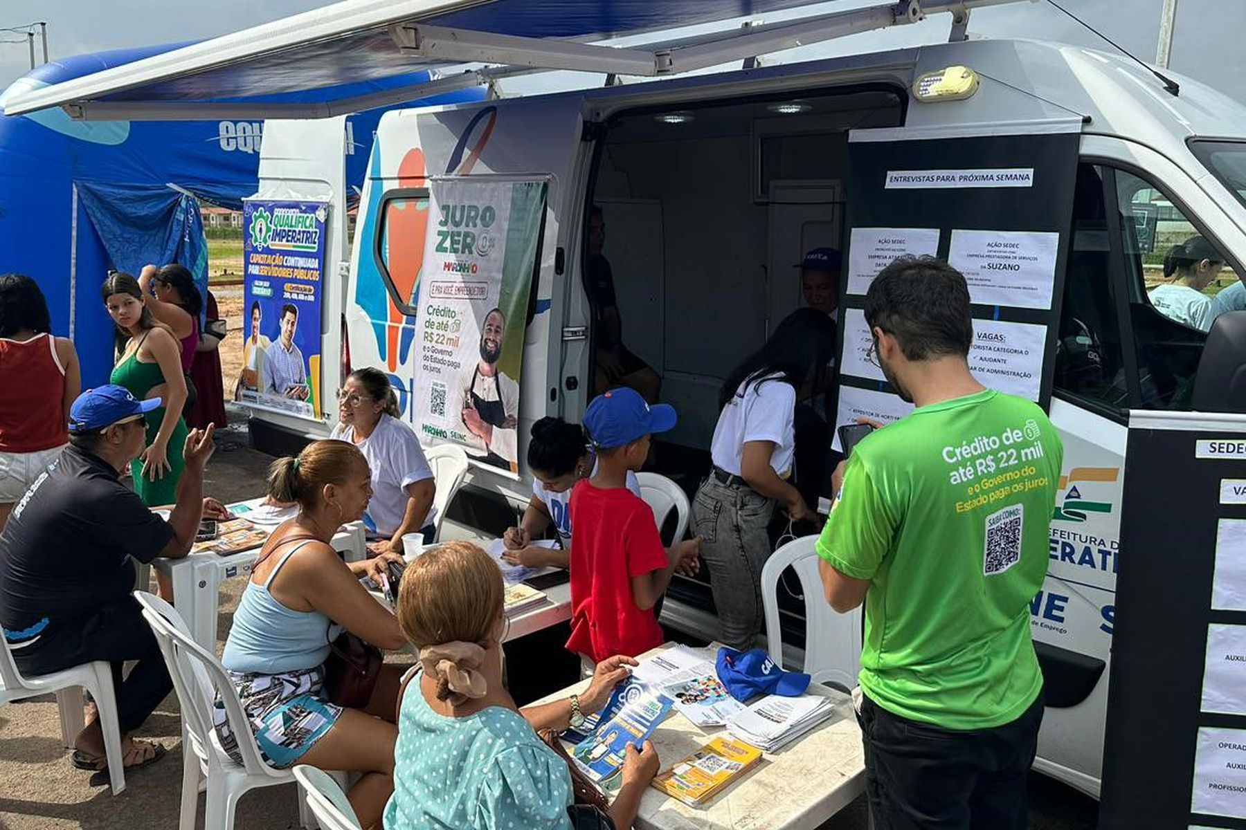 Prefeitura inicia SEDEC Itinerante para levar serviços a bairros da cidade
