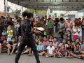 Crianças participam das atividades recreativas e esportivas durante a Semana Itinerante em alusão ao Dia das Crianças, realizada pela Prefeitura de Imperatriz em diferentes regiões do município.