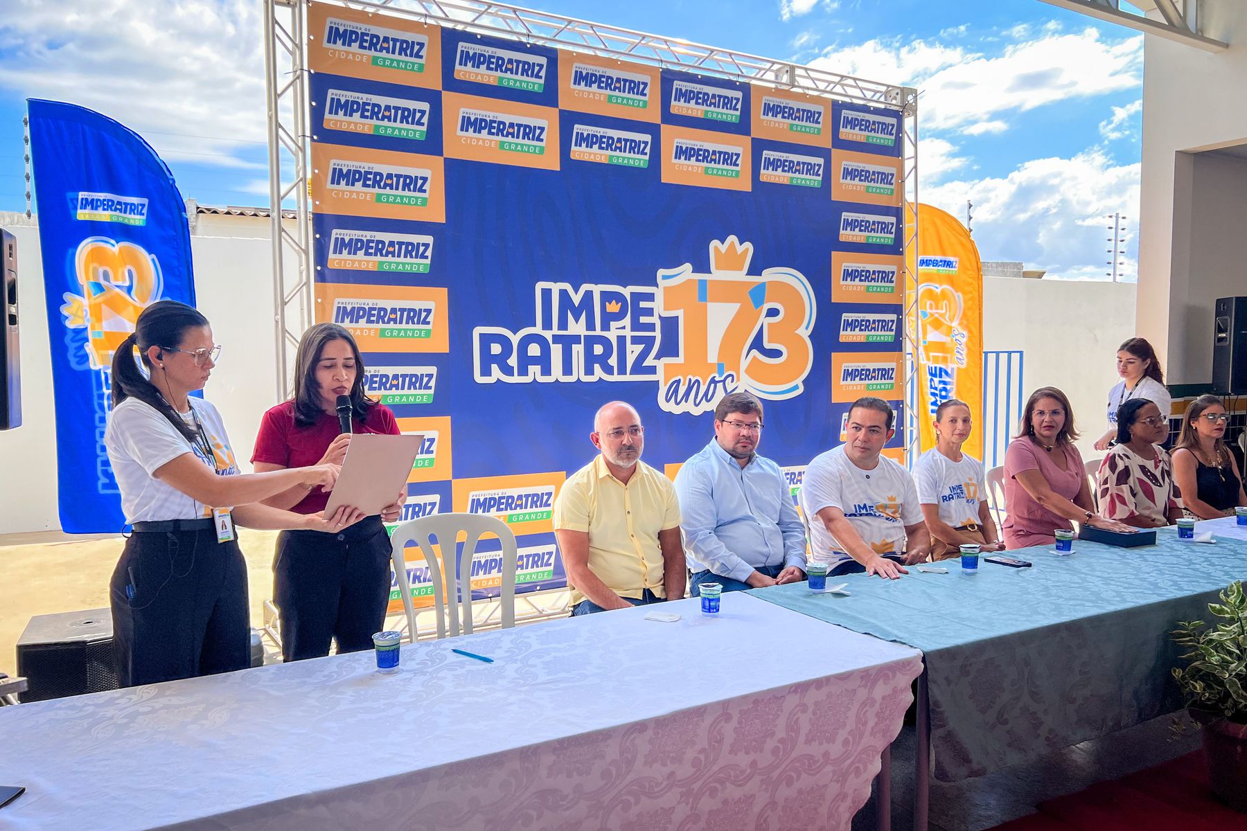 Entrega da Escola Municipal de Educação Infantil Profª Iolanda Eulina de Souza Cortez marca as comemorações dos 173 anos de Imperatriz