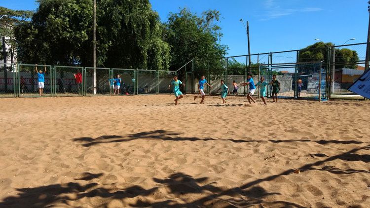 Equipes da Zona Rural destacam-se no Beach Soccer
