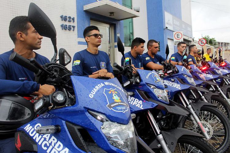 Guarda Municipal e Secretaria de Trânsito recebem motos
