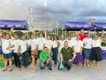 Mães agricultoras que expuseram os seus produtos durante a feira realizada na Beira Rio