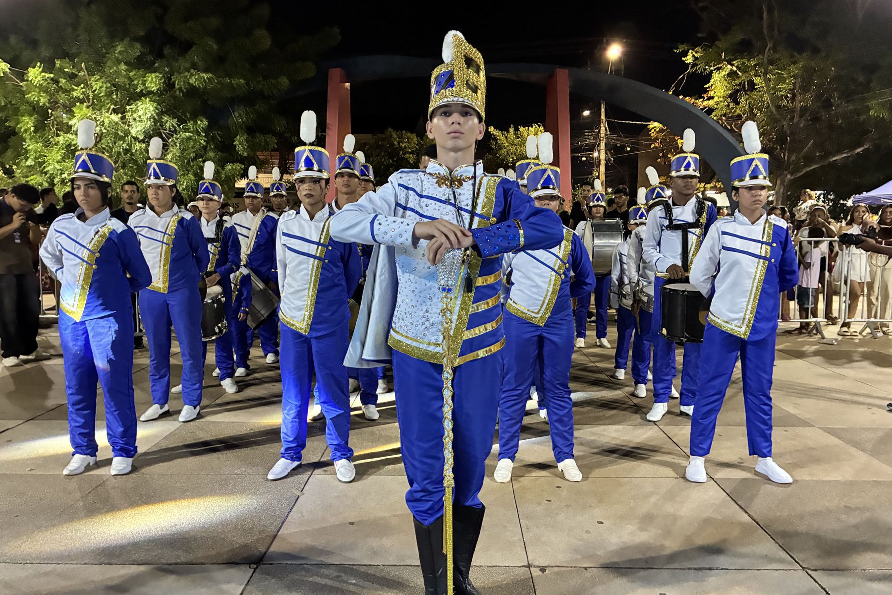 Alunos participam do XII Festival de Bandas e Fanfarras Estudantis das escolas municipais de Imperatriz