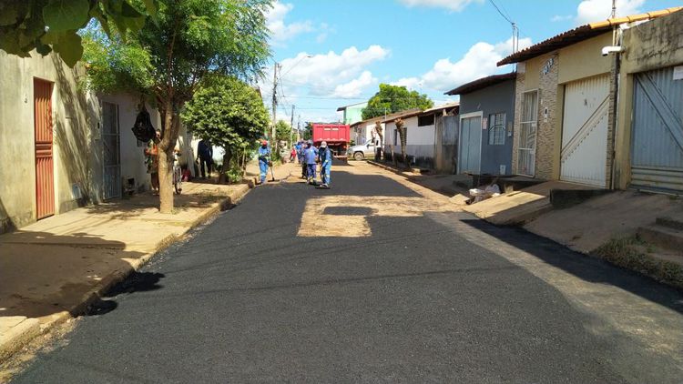 Recuperação de ruas avança no bairro Nova Imperatriz