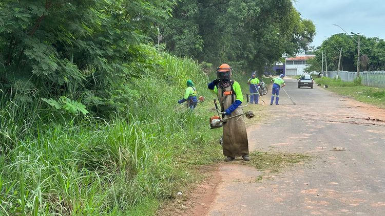 Prefeitura instala câmeras contra descarte irregular de lixo na entrada do bairro Morada do Sol
