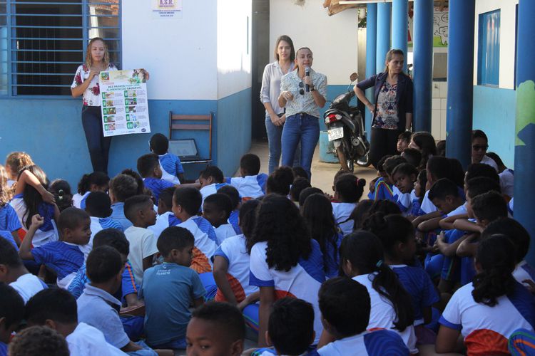 Escola da Amizade promove palestra sobre “Saúde da Comunidade Escolar”