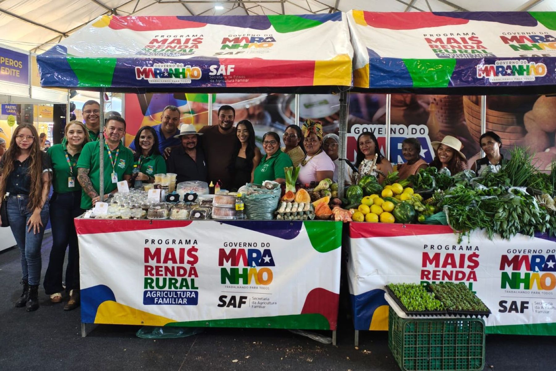 Feira da Agricultura Familiar valoriza pequenos produtores na Expoimp 2025