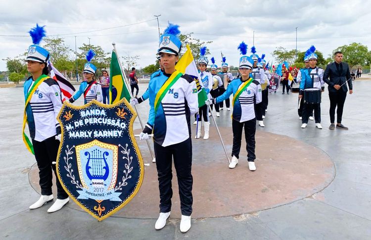 Sete corporações das escolas municipais de Imperatriz participaram do XXII Campeonato de Bandas e Fanfarras do Estado do Maranhão