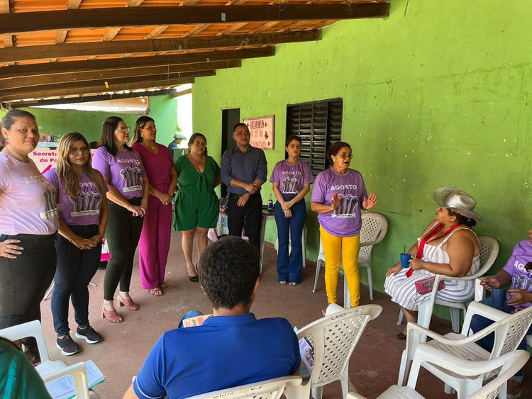 Conscientização e educação sobre violência contra mulheres é levada para comunidade da Vila Davi II
