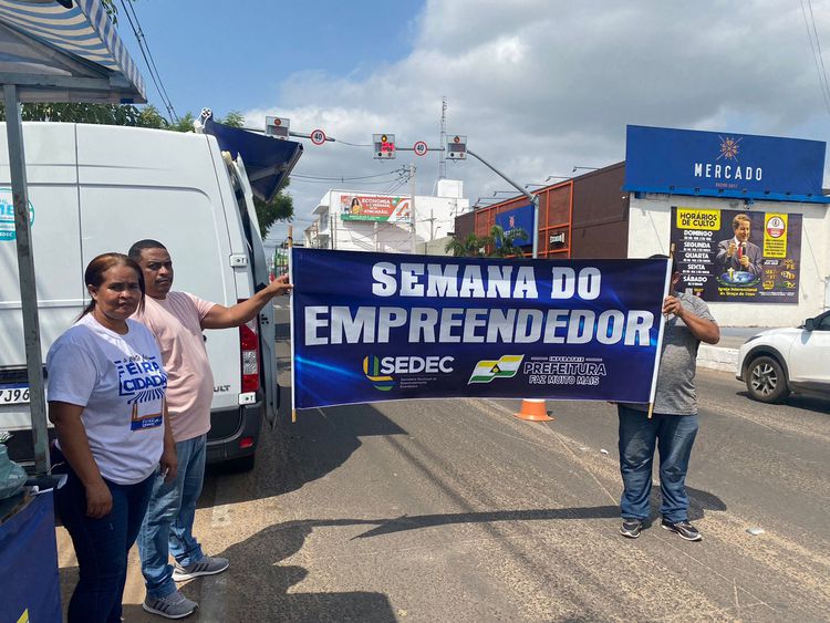 Blitz no Centro leva informações sobre empreendedorismo