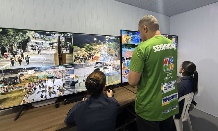 Festas Juninas em Imperatriz ganham segurança extra com sistema de videomonitoramento