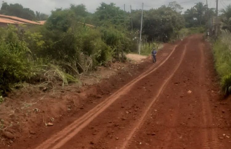 Começa recuperação da estrada de acesso ao povoado São José da Matança