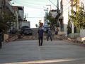 A Rua Gonçalves Dias é a primeira via da cidade a receber pavimentação em concreto armado