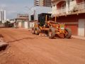 Máquinas trabalharam na recuperação das ruas do bairro Maranhão Novo